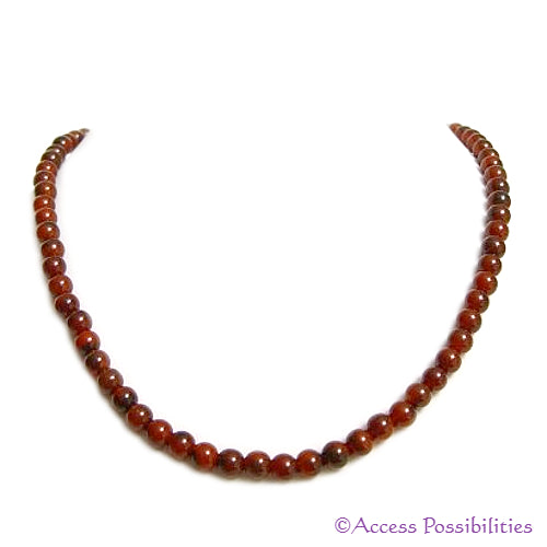 6mm Agate Gemstone Necklace | Gemstone Jewelry | Access Possibilities