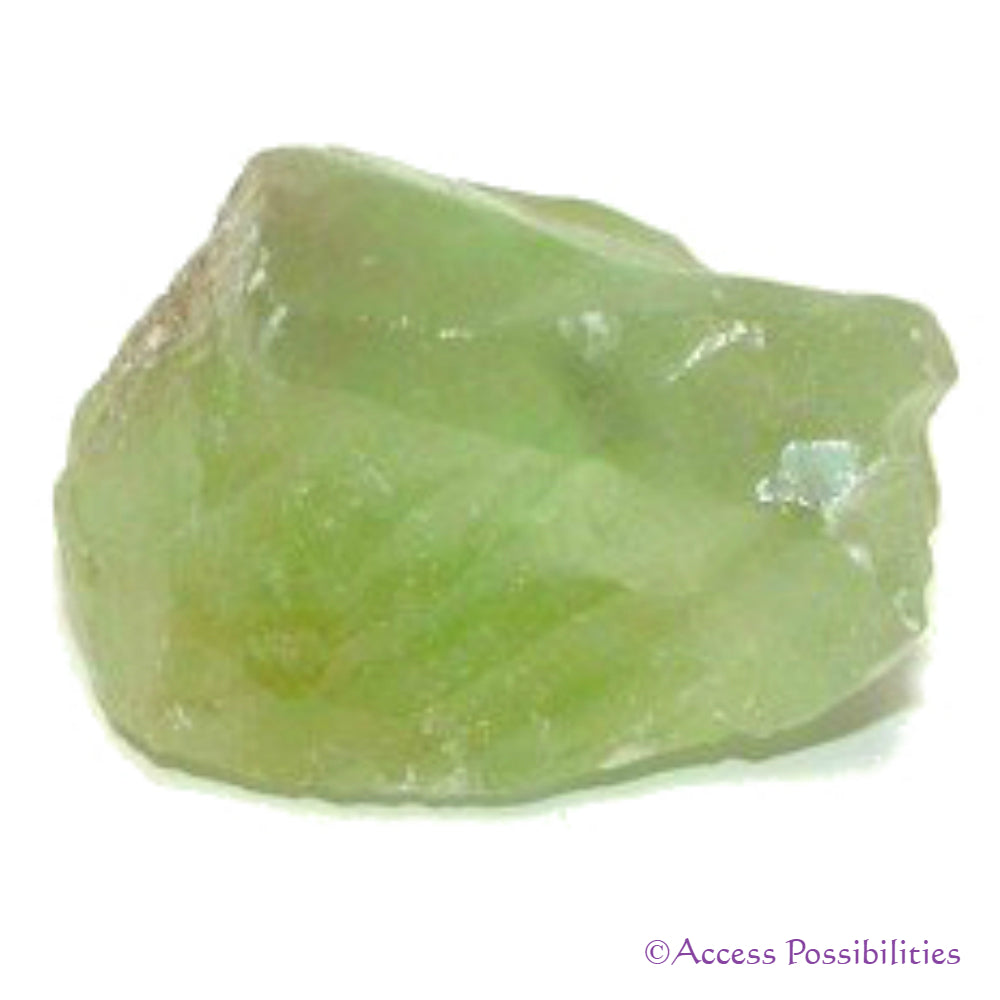 light green healing stone