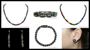 Magnetic Therapy Jewelry | Necklaces Bracelets Anklets Earrings & Rings
