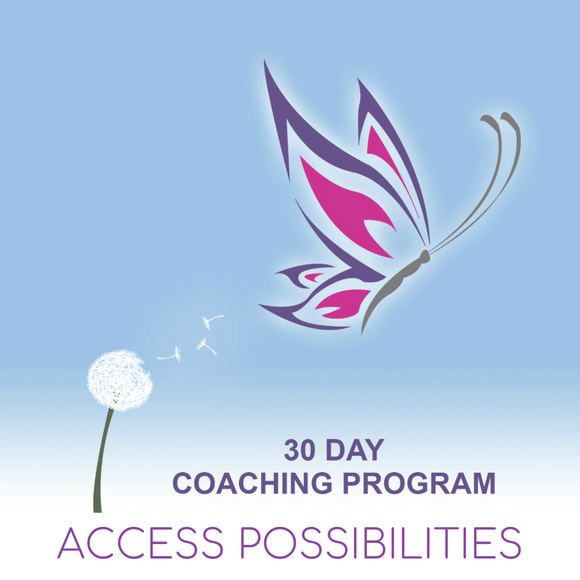 30 Day Coaching & Facilitation Program | Holistic Life Coaching & Transformation with Julie D. Mayo | Access Possibilities