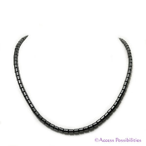 5mm Drum Magnetite Magnetic Necklace | Magnetic Jewelry | Access Possibilities