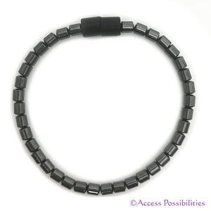 5mm Drum Magnetite Magnetic Anklet | Magnetite Jewelry | Access Possibilities