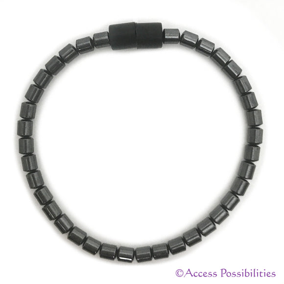 5mm Drum Magnetite Magnetic Bracelet | Magnetite Jewelry | Access Possibilities