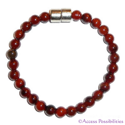 6mm Agate Gemstone Anklet | Gemstone Jewelry | Access Possibilities