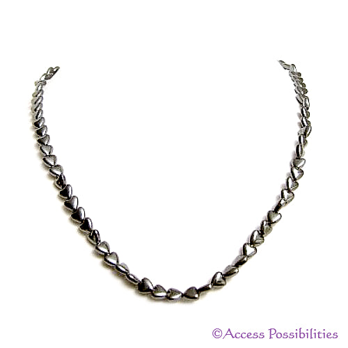 Heart Magnetite Magnetic Necklace | Magnetite Jewelry | Access Possibilities