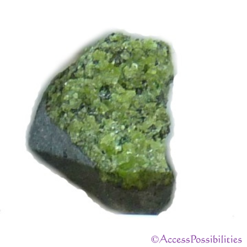 Peridot Raw Crystal Druse Clusters | Healing Crystals | Access Possibilities