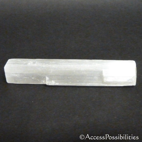 Selenite Stick Raw Crystal Wands | Selenite Stick Crystal Wand Healing Tool | Access Possibilities