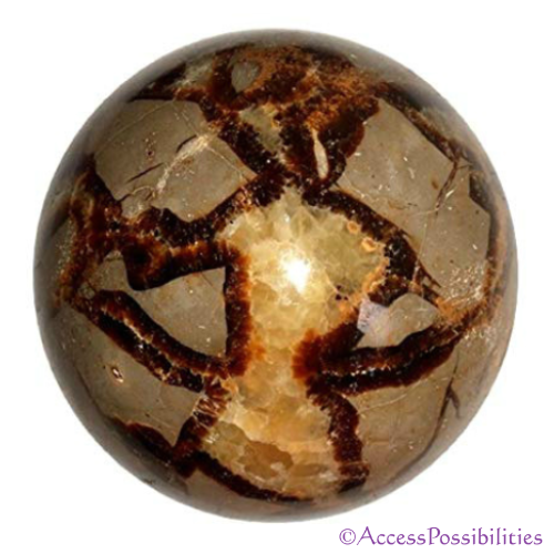 Septarian Spheres With Stand | Healing Crystals | Access Possibilities