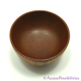 Small Wooden Bowl With Pedestal for Crystals, Palo Santo Holy Wood, Potpouri & Other Accessories | Access Possibilities