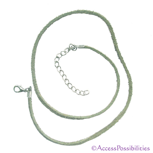 Pastel Green Suede Leather Necklace Cord | Necklace Jewelry | Access Possibilities