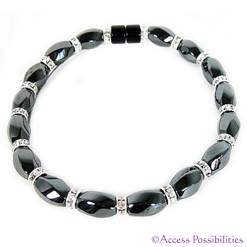 Swarovski crystal bracelet magnetic 2025 clasp