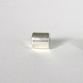 Silver 6mm End Cylinder Rare Earth Neodymium Magnets