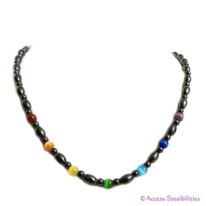 Chakra Magnetite Magnetic Necklace | Magnetic Jewelry | Access Possibilities