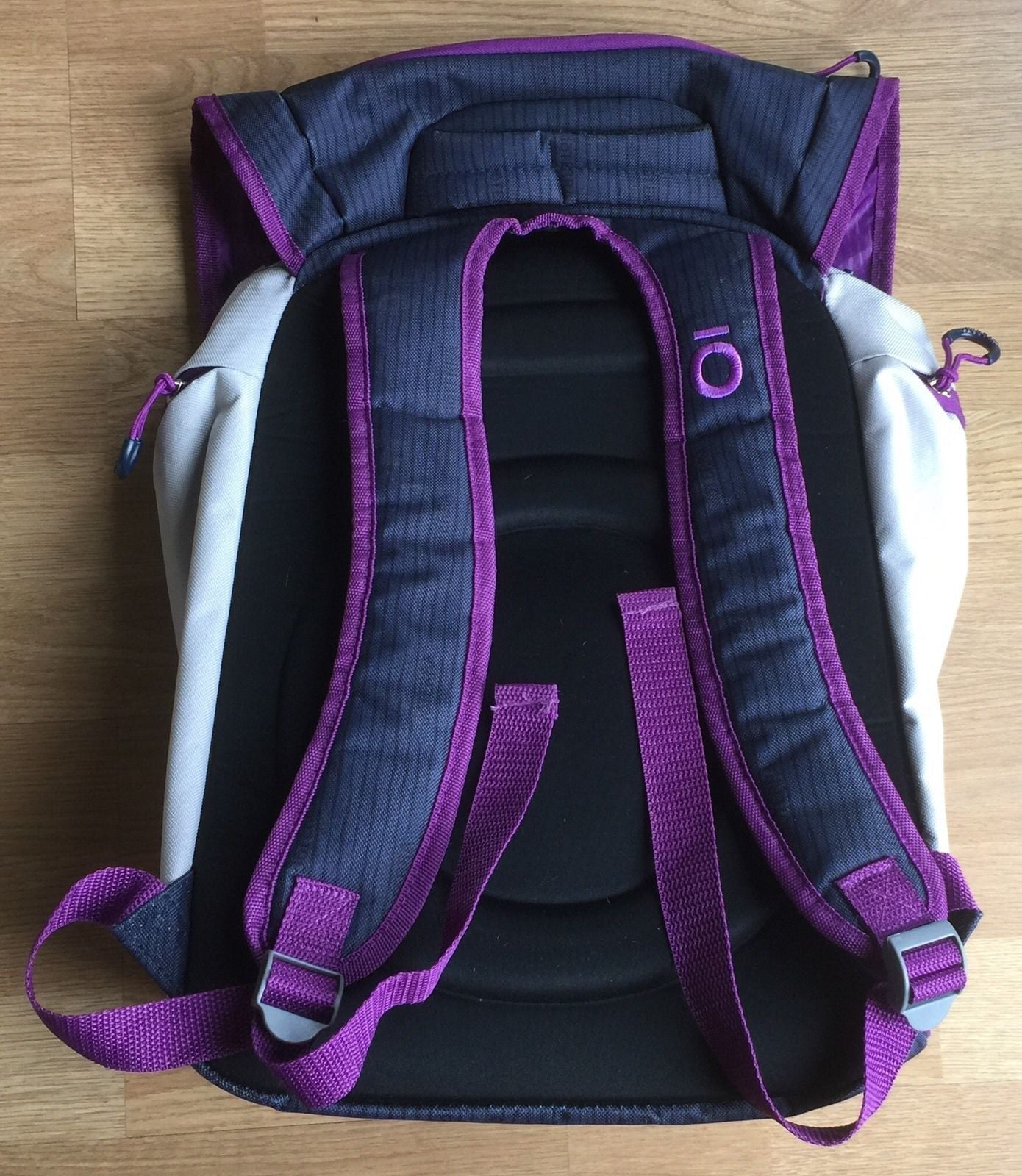 doterra leather backpack dōTERRA Purple Gray Laptop Organizer Backpack