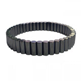 6x12mm Side Cylinder Rare Earth Neodymium Magnetic Bracelet - Black