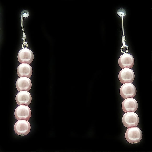 Pink Pearl Magnetite Magnetic Earrings | Access Possibilities