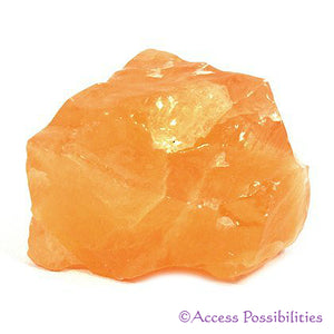 Orange Calcite Raw Stones