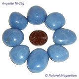 Large Angelite Tumbled Stones From Peru