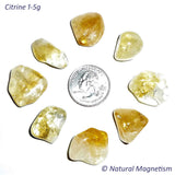 Small Citrine Tumbled Stones From Brazil