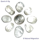 Medium Clear Quartz Crystal Tumbled Stones