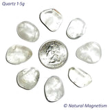 Small Clear Quartz Crystal Tumbled Stones
