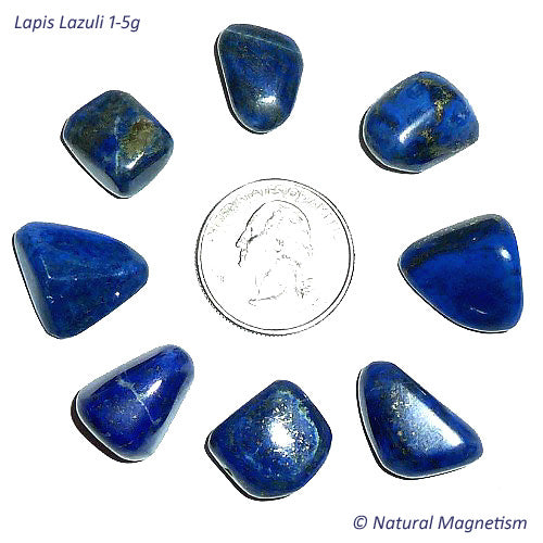 Small Lapis Lazuli Tumbled Stones From Russia