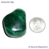 Malachite Tumbled Stones From Africa 68 grams