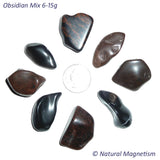 Medium Obsidian Mix Tumbled Stones