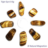 Medium Tiger Eye Tumbled Stones From Africa AKA Tiger's Eye