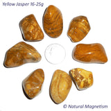 Large Yellow Jasper Tumbled Stones From Africa