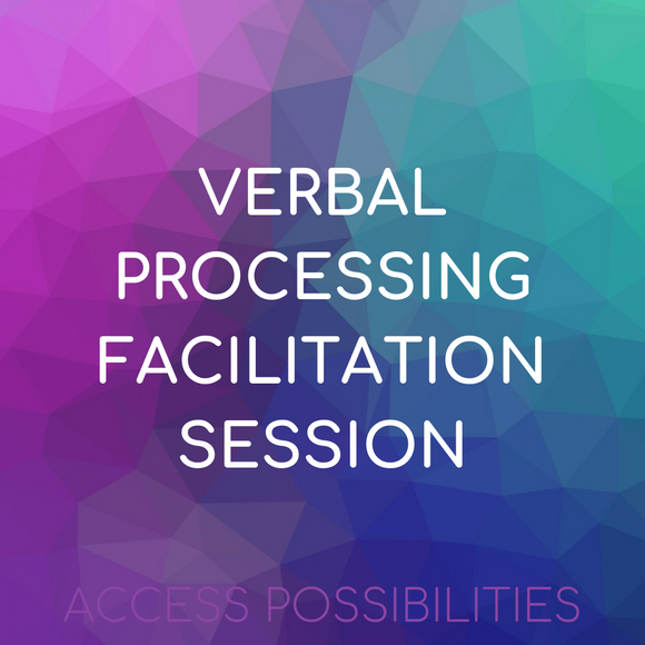 Verbal Processing Facilitation Session | Empowerment & Transformation ...
