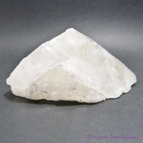 White Calcite Raw Stone | 246.8 Grams | Rough Stone Specimen | Access Possibilities